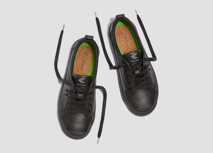 OCA Low Pebbled Leather Black