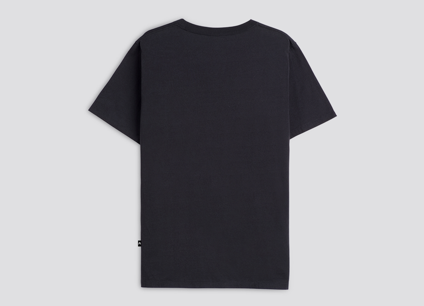 T-Shirt Black with Small Green Logo